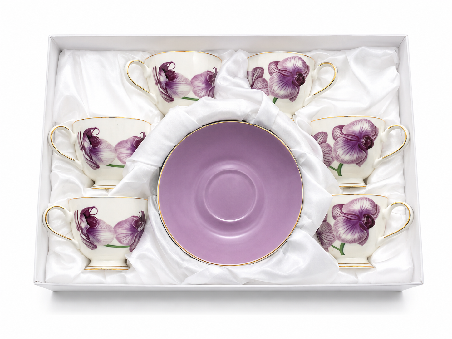 SET ŠOLJA Elegant Orchid 1/6